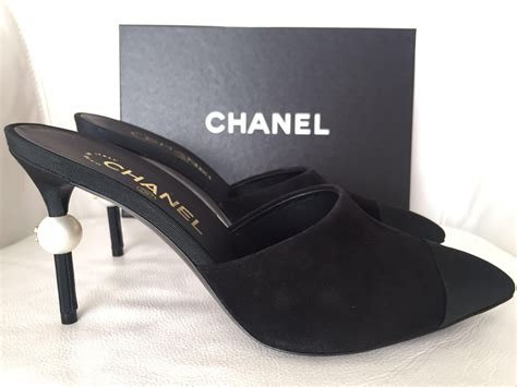 chanel runway pearl shoes|chanel shoes for women.